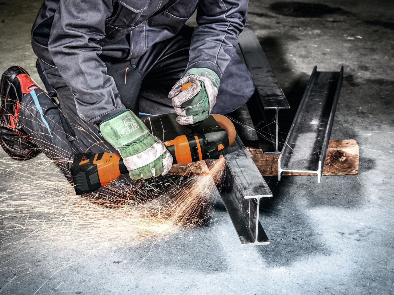 CCG 18-125-12 PD-SEC AS cordless angle grinder