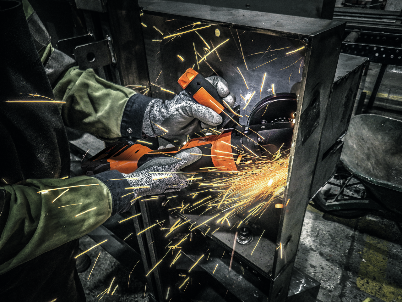 CCG 18-125-12 PD-SEC AS cordless angle grinder