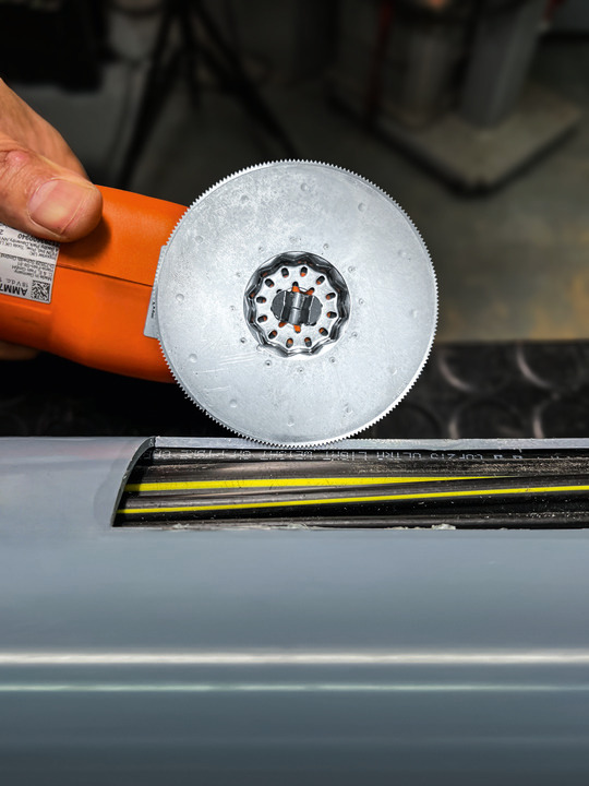 Starlock Sägeblatt mit Tiefenanschlag