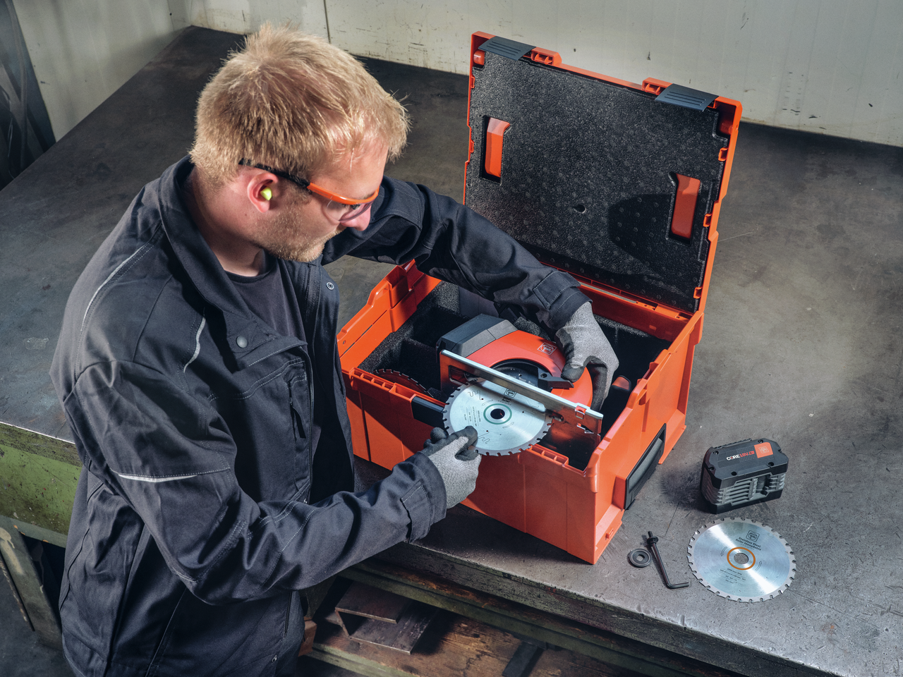 F-IRON Cut 57 AS cordless circular saw