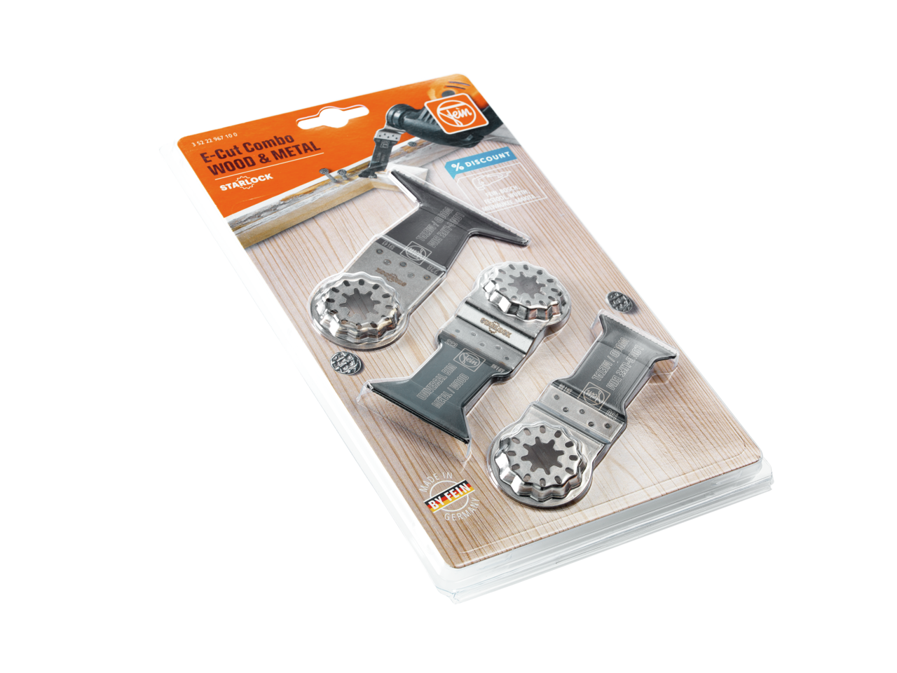 E-Cut Combo Starlock WOOD & METAL