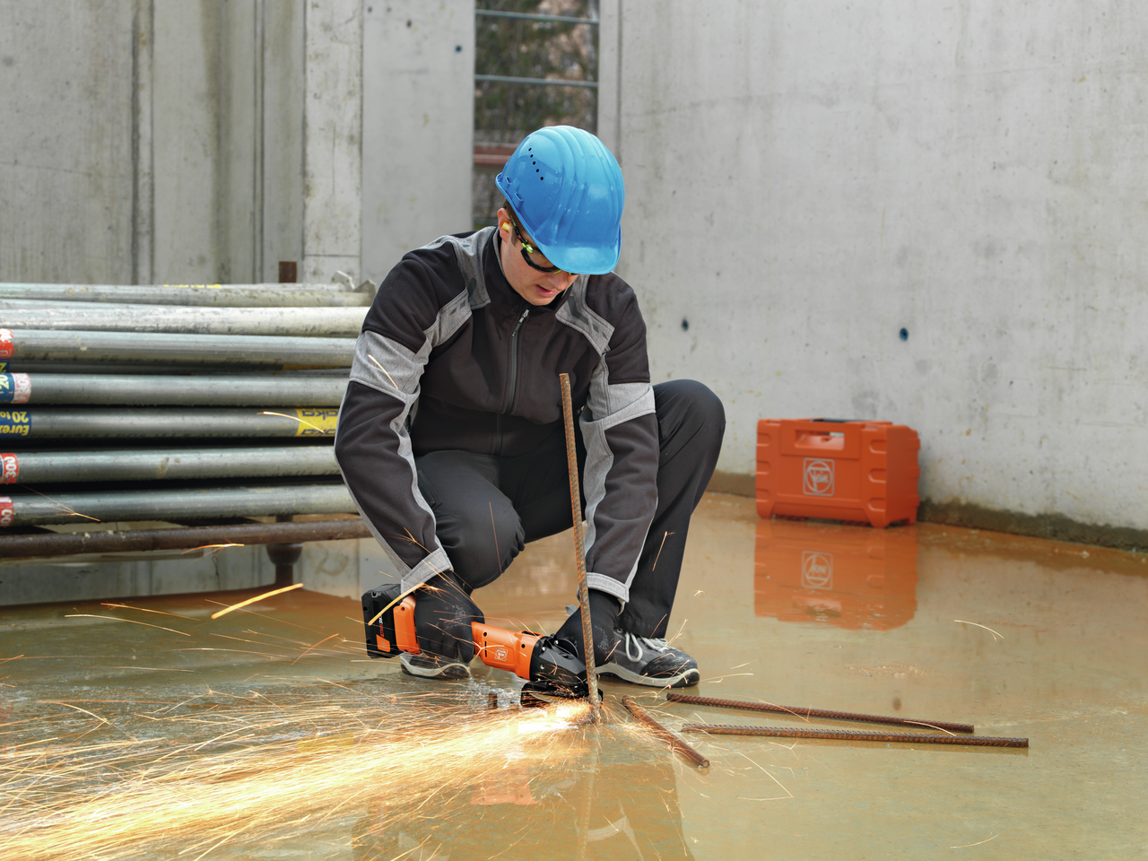 CCG 18-125-10 AS cordless angle grinder