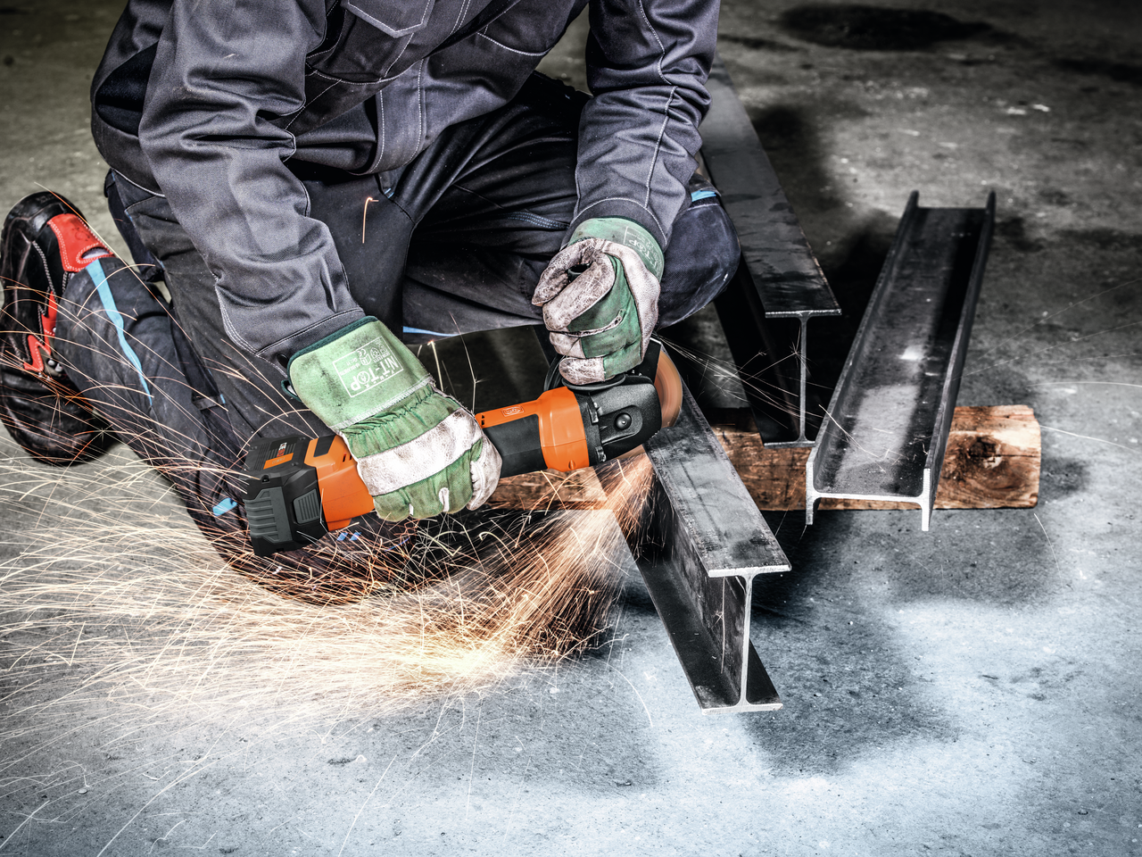 CCG 18-125-10 PD AS cordless angle grinder