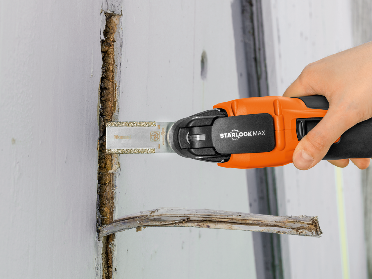 Lame de nettoyage à concrétion diamant