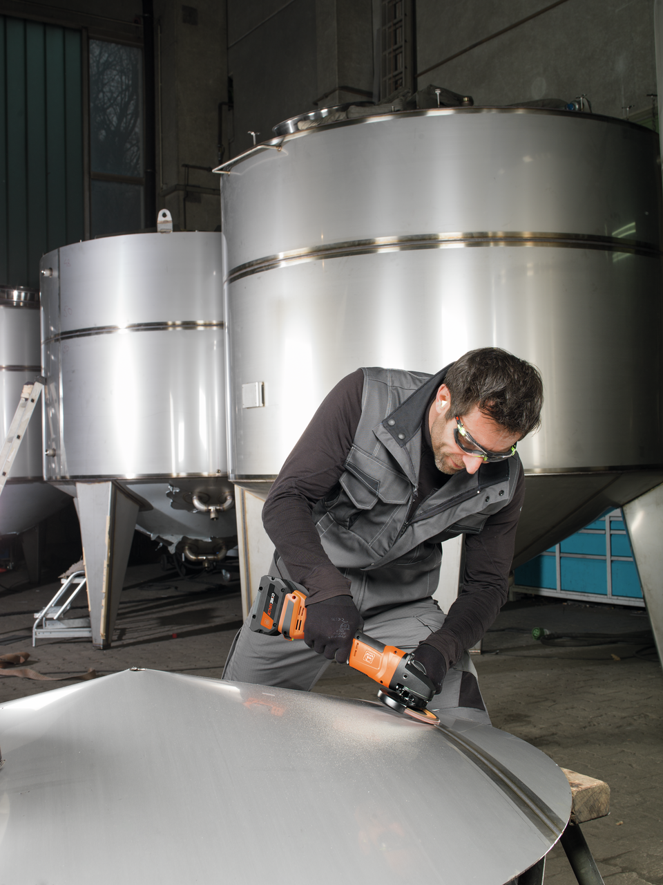 CCG 18-125-10 PD AS cordless angle grinder