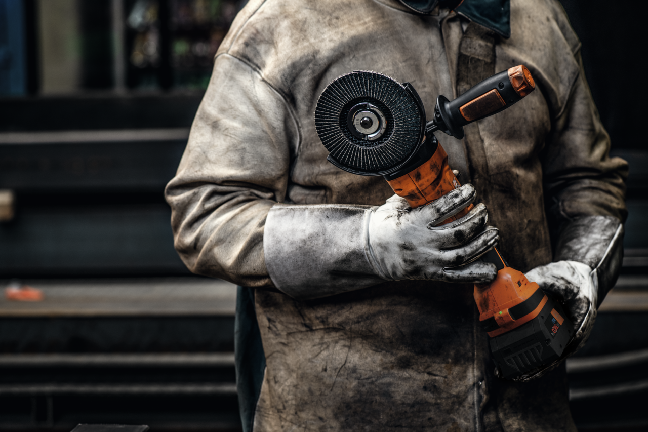 CCG 18-125-12 PD-SEC AS cordless angle grinder