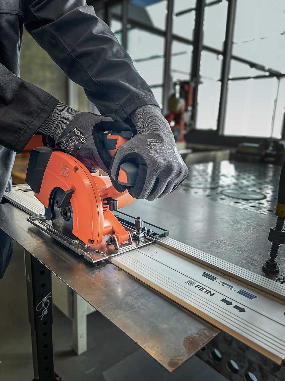 Akkukäyttöinen käsisaha F-IRON Cut 57 AS