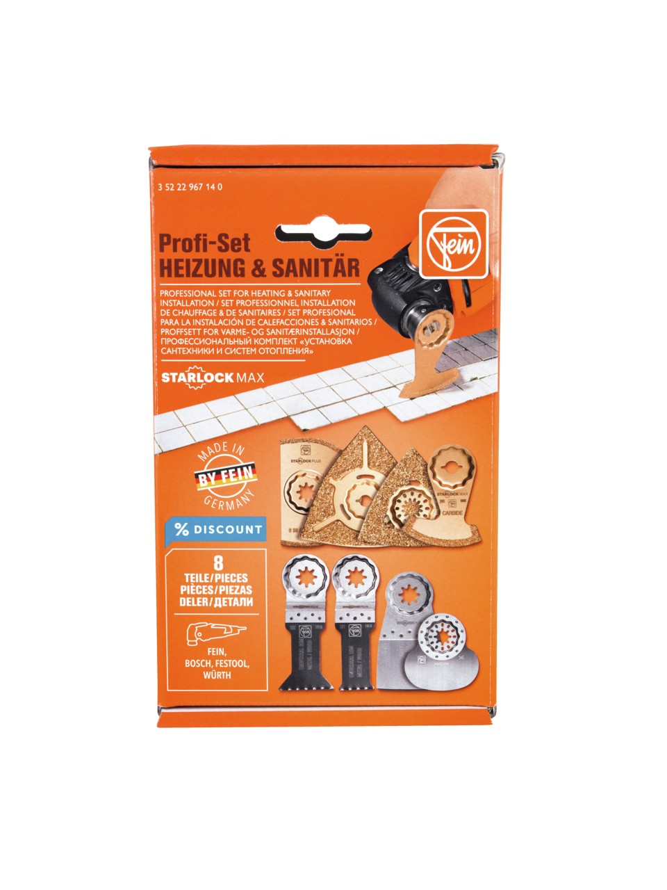 StarlockMax HEATING/SANITARY professional set