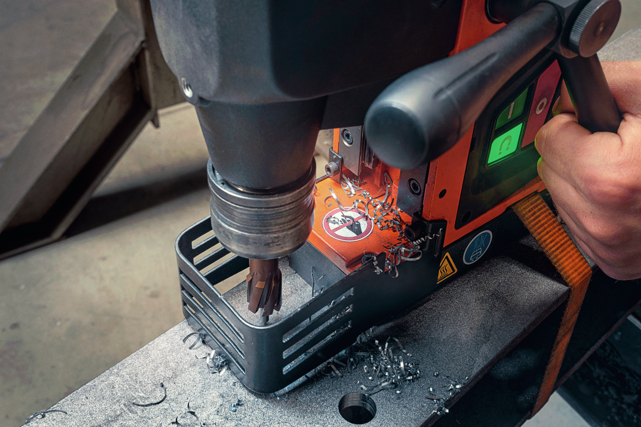 TCT Ultra 35 core bit with 3/4 in Weldon holder