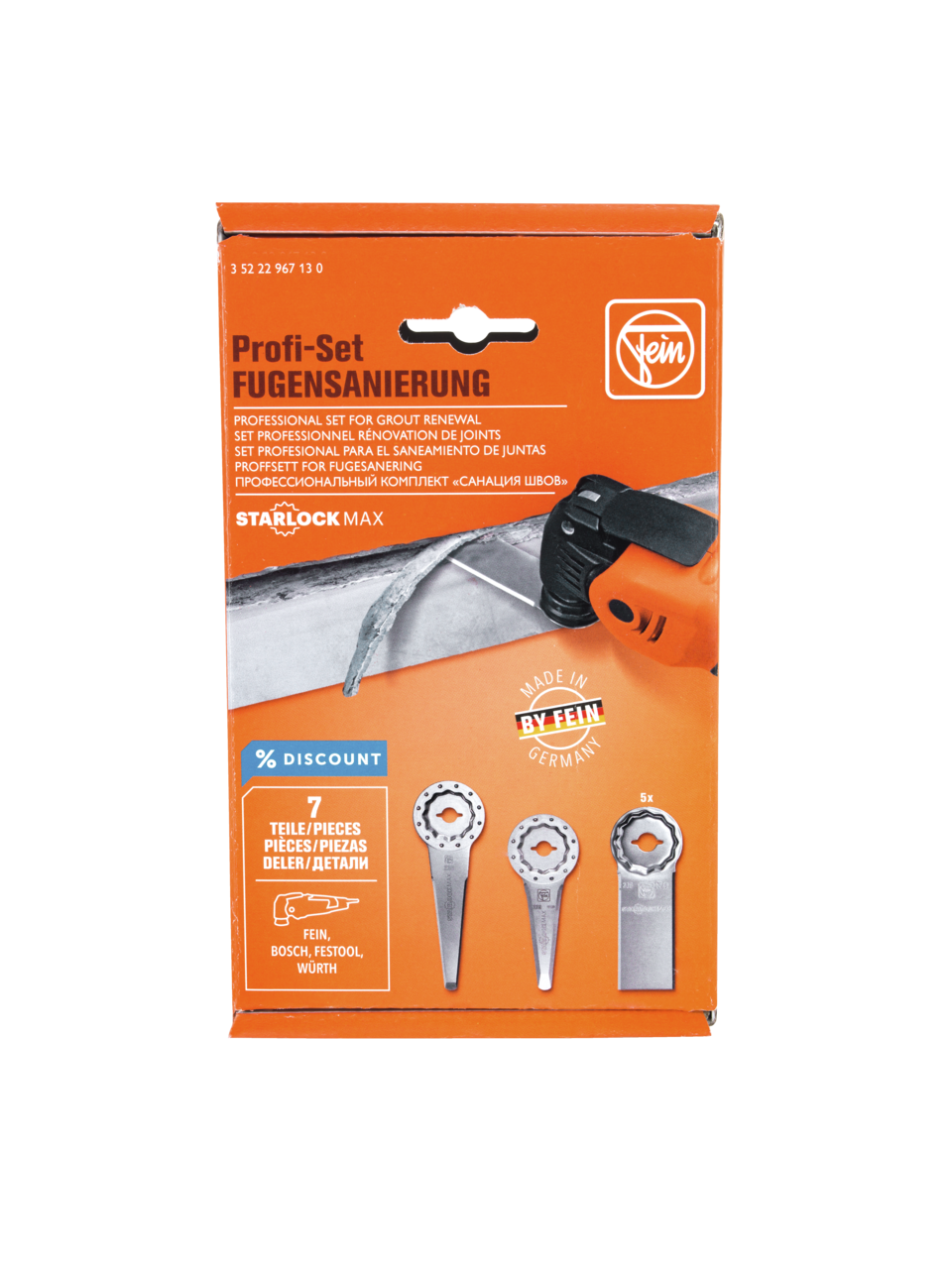 Profi-Set StarlockMax FUGENSANIERUNG