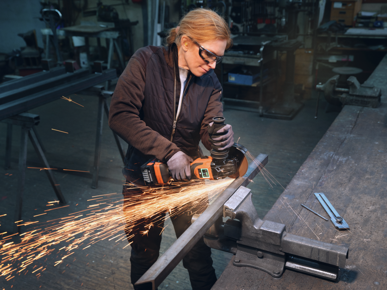 CCG 18-125-15 AS cordless angle grinder