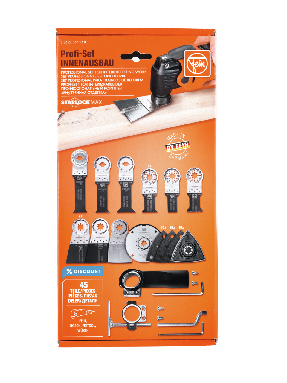StarlockMax INTERIOR WORK professional set