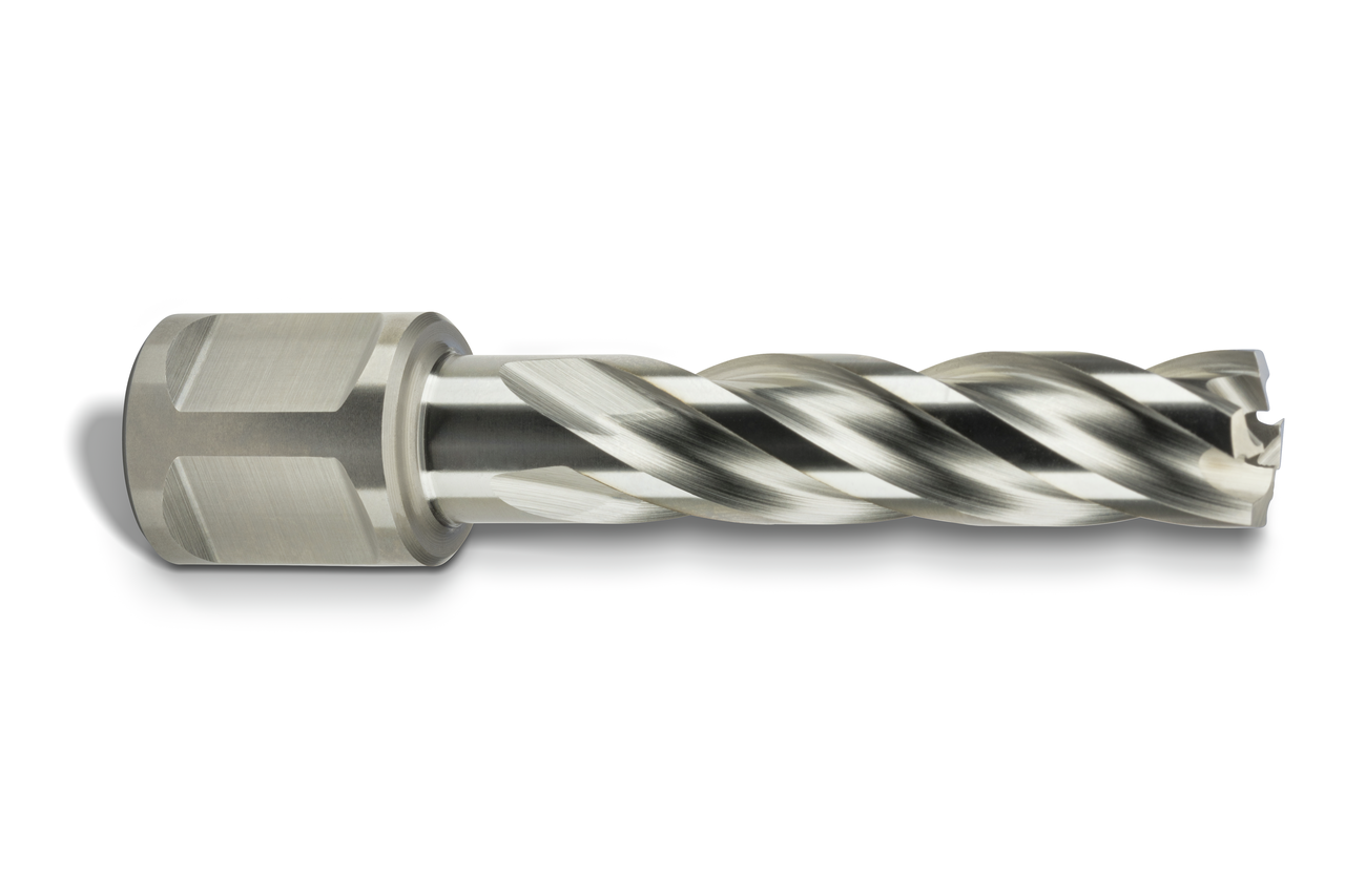 HSS annular cutter with 3/4 straight shank