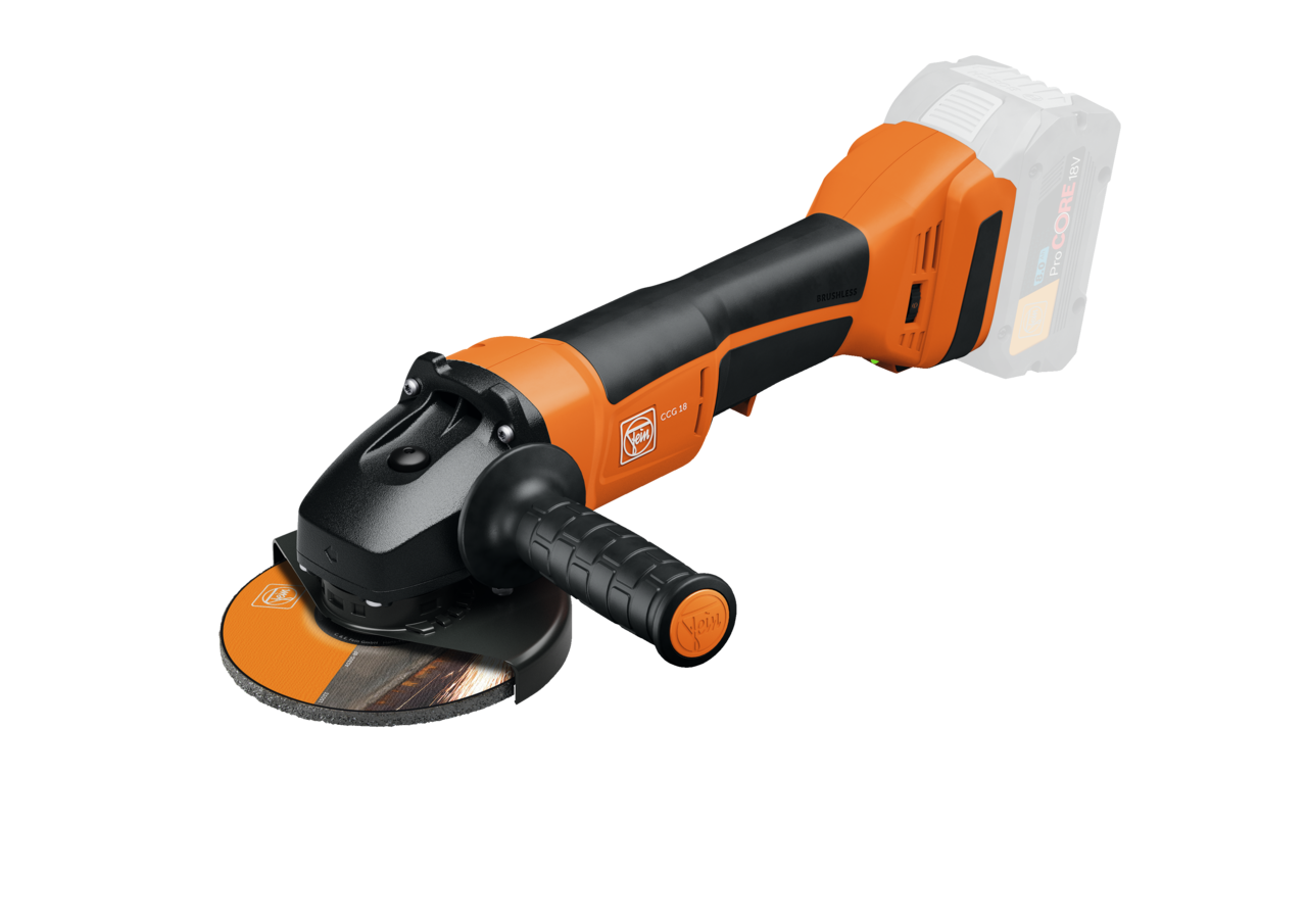 Akumulátorová uhlová brúska CCG 18-115-12 PD AS