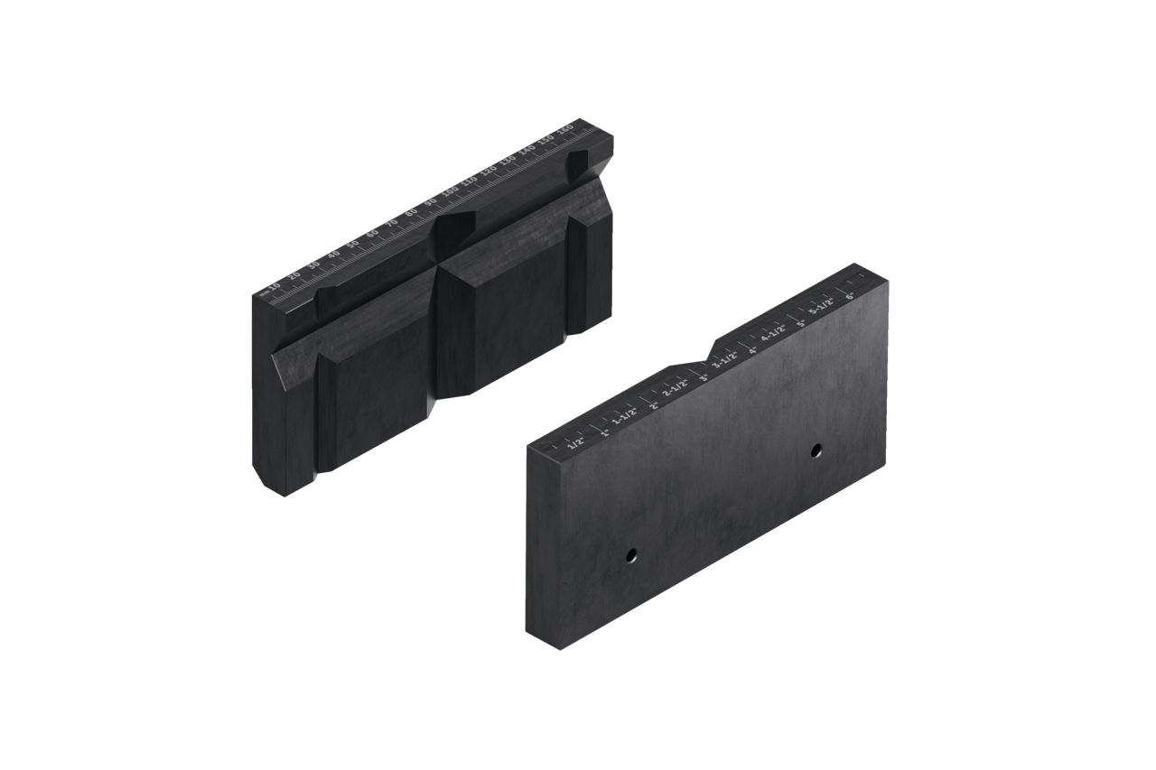 Pair of 80 mm FEIN VersaMAG L riser jaws