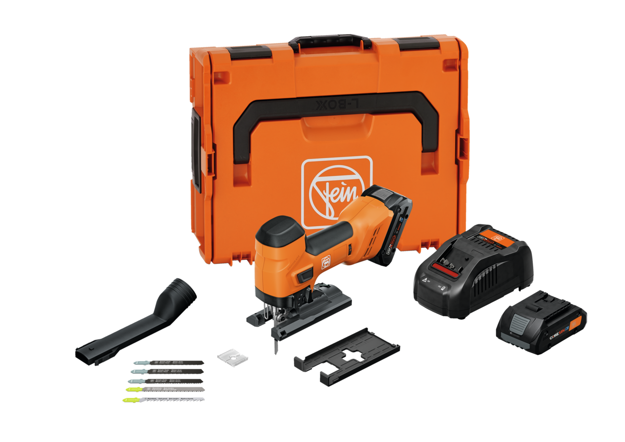 Cordless jigsaw F-IRON Jig 26 AS Set 2 x 4 Ah