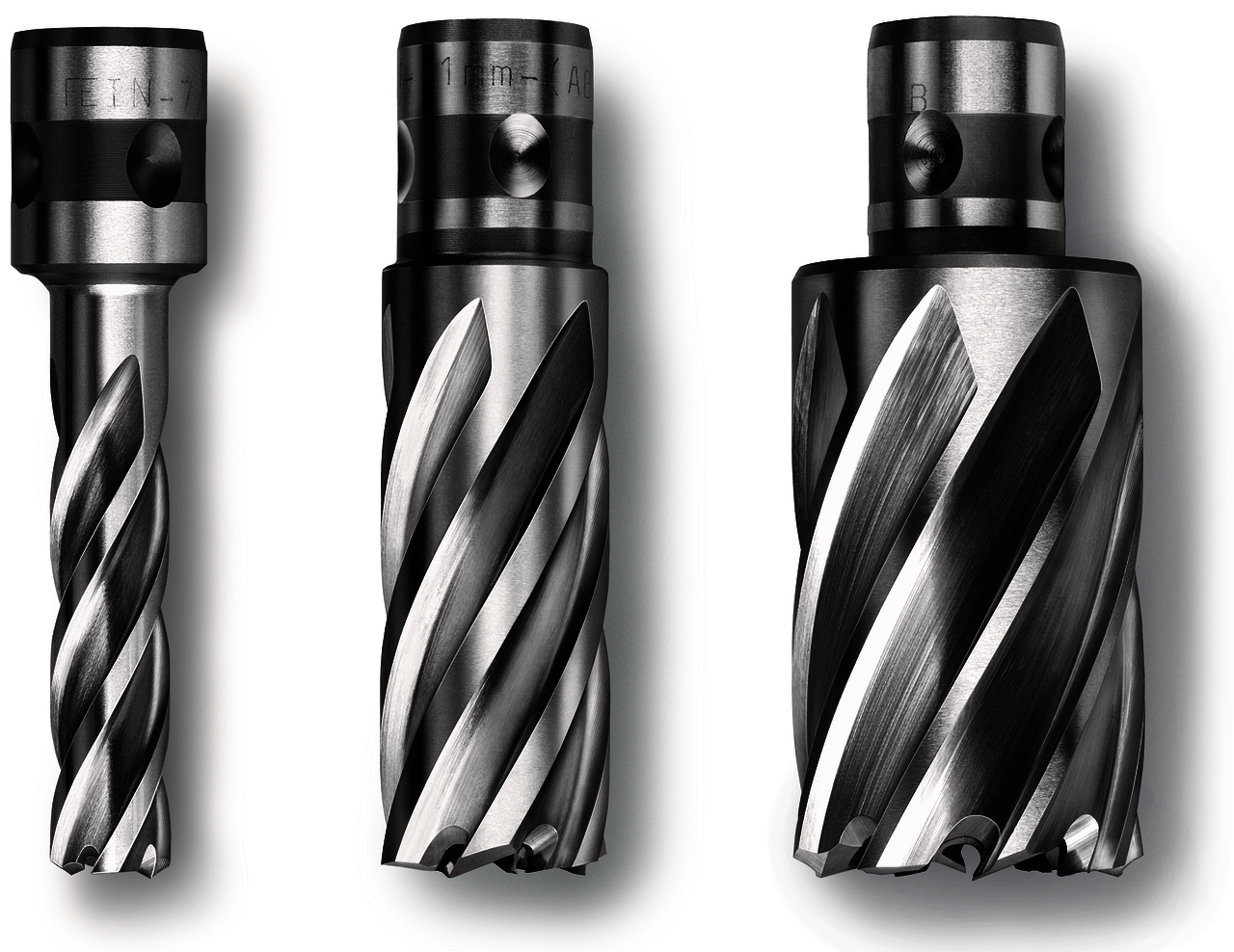 HSS Nova 50 core bit with QuickIN holder