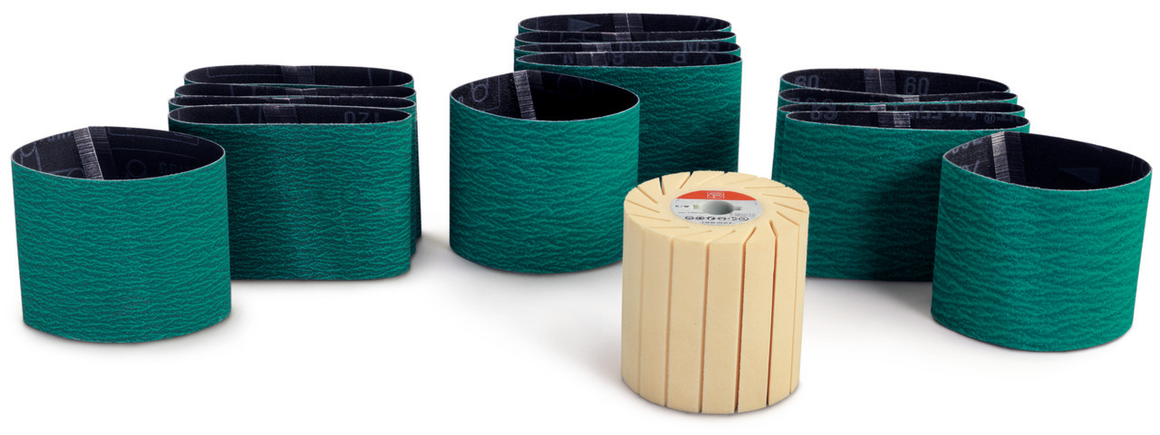 Edelstahl-Set Schleifen Fläche
