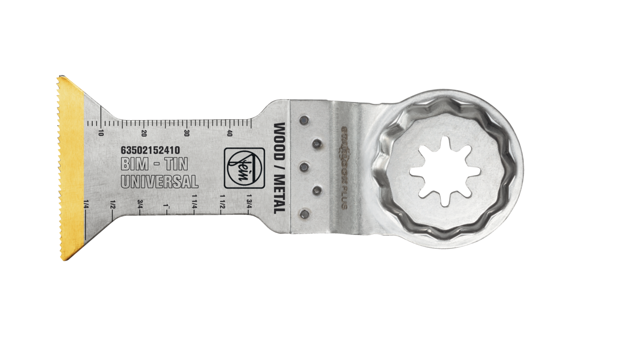 E-Cut bi-metal saw blade with TiN coating