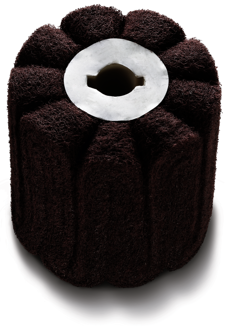 Rullo di satinatura in tessuto vlies sinusoidale