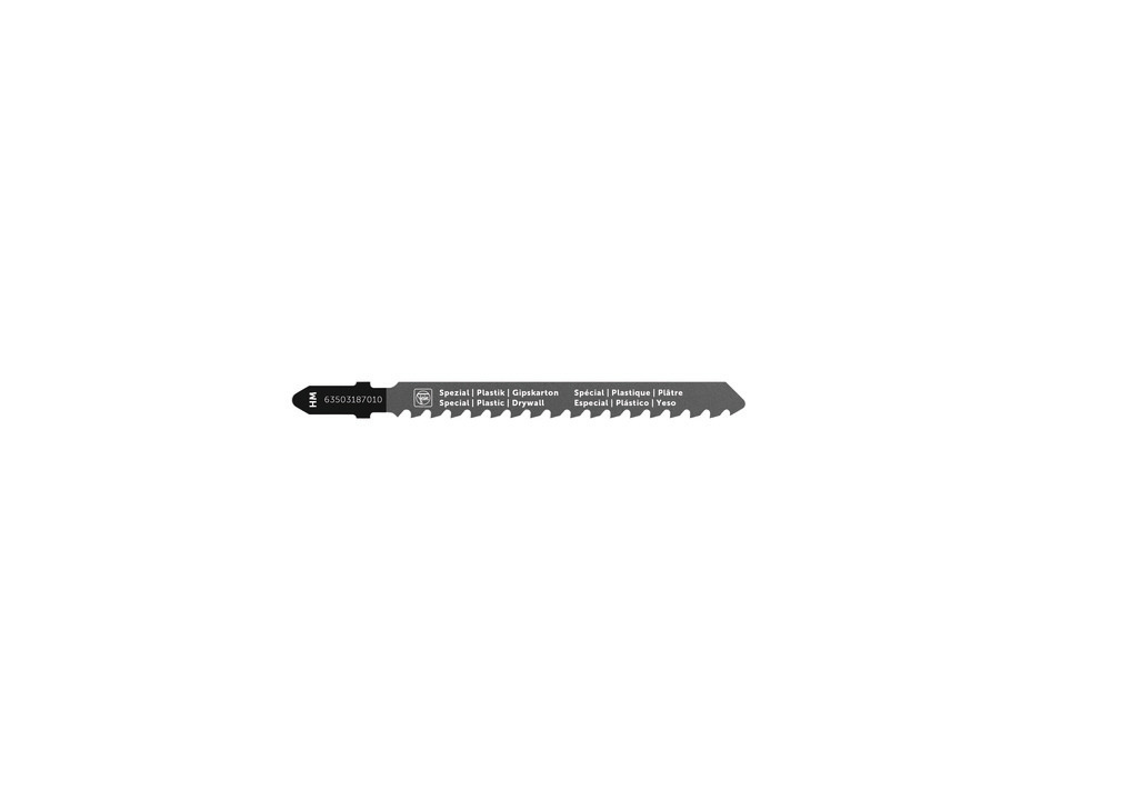 Stichsägeblatt für Metall |HM 75T 4.3 SPDW SC