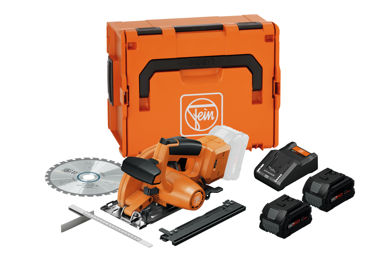 Akkukäyttöinen käsisaha F-IRON Cut 57 AS Set 2 x 8 Ah