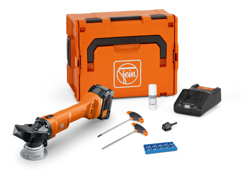 Set base smussi diritti AKFH 18-5 AS con 1 batteria da 8 Ah ProCORE