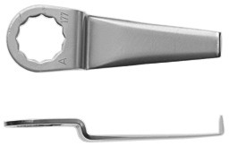 Straight cutting blade