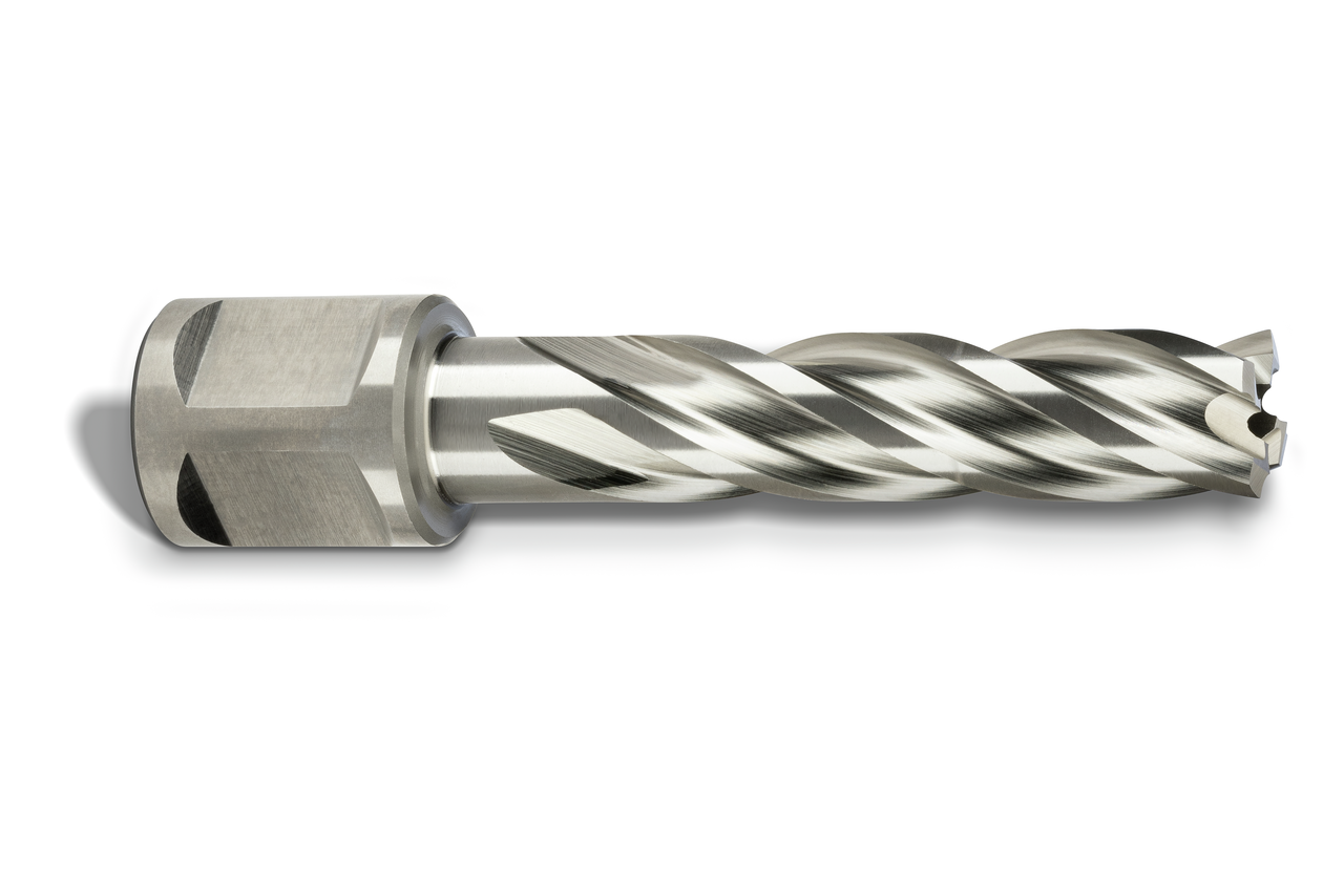 HSS annular cutter with 3/4 straight shank