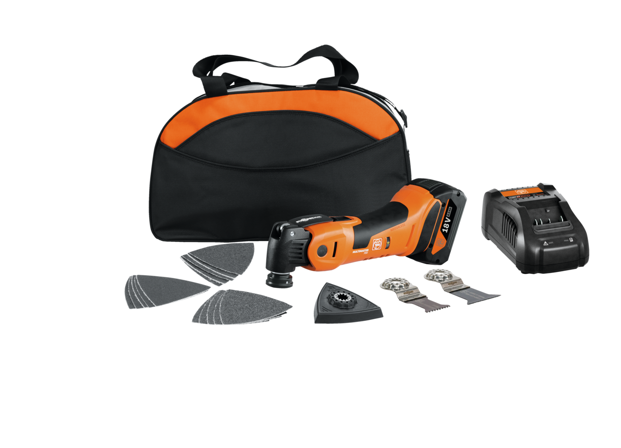 Cordless MULTIMASTER AMM 700 Max AS 4 Ah with nylon bag