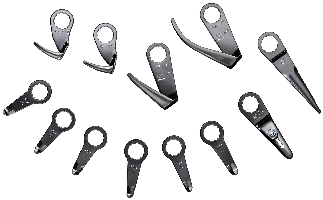 Automobile glazier accessory set