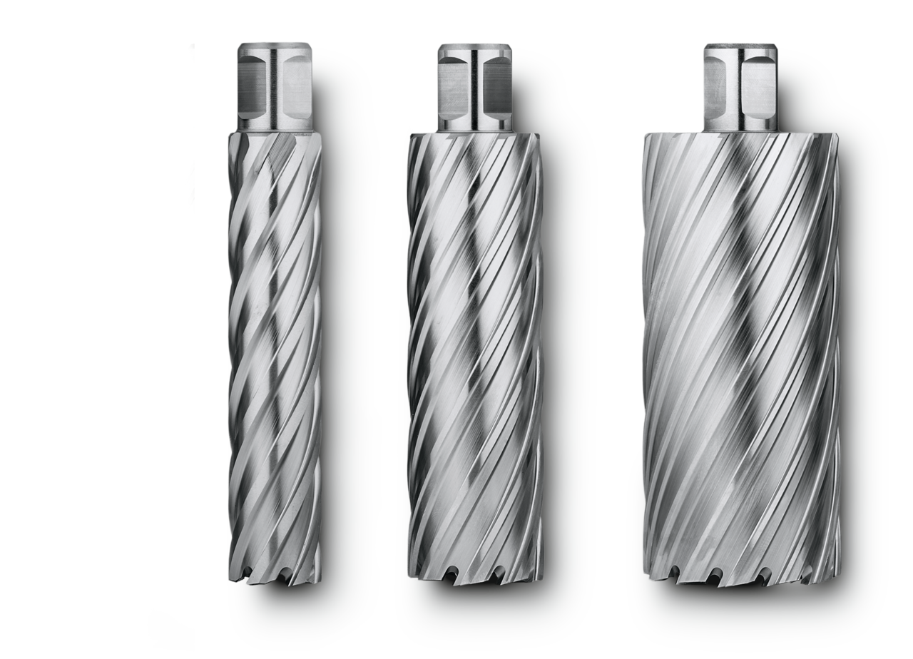 HSS NOVA 100 core drill bit with 3/4 in Weldon fitting