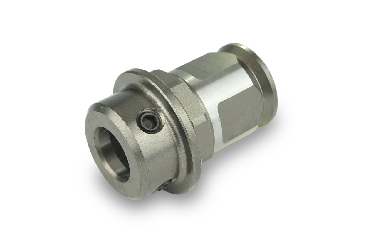 Adapter mit QuickIN MAX- / Weldon 32-Aufnahme