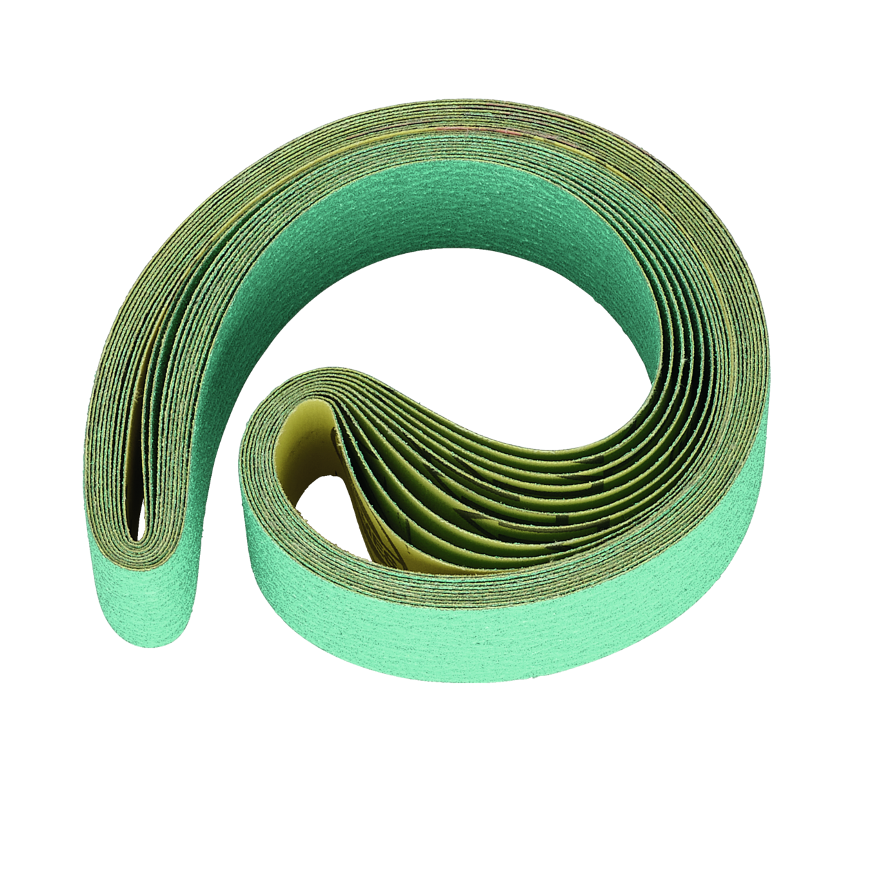 Ceramic sanding belts