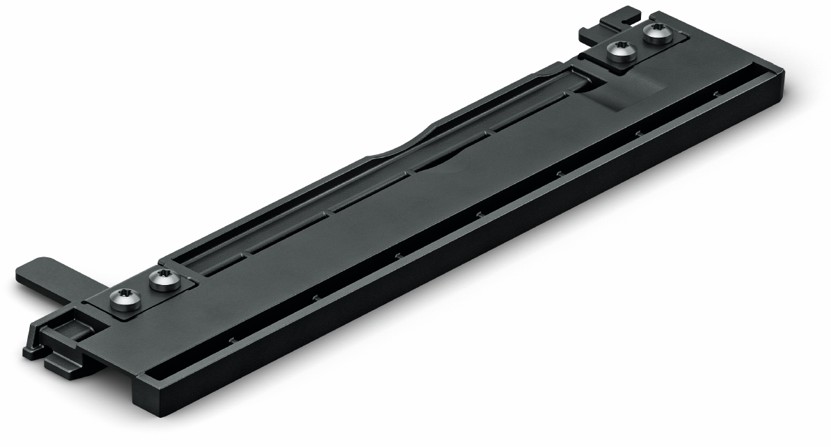 Guide rail adapter for circular saws