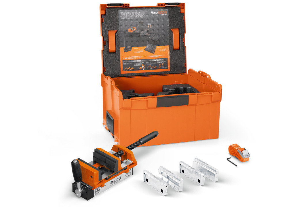 FEIN VersaMAG Vise Set including aluminum jaw protectors