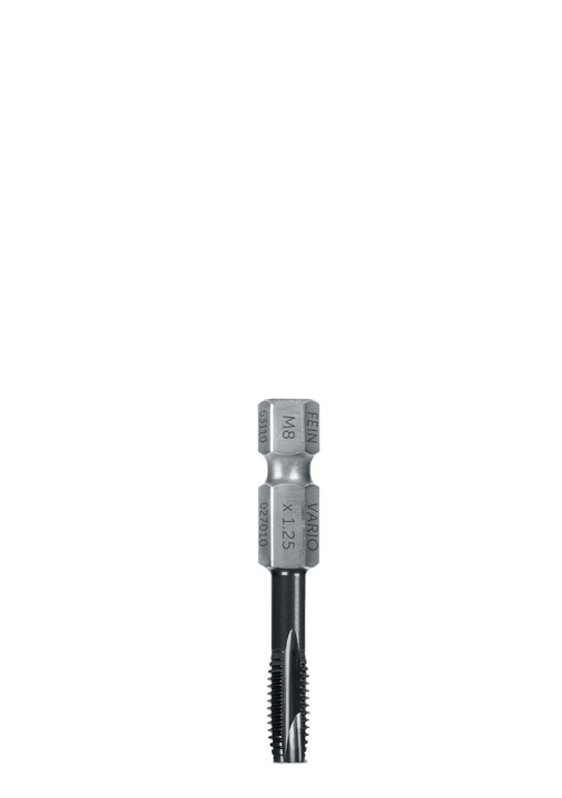 Tarauds VARIO M8 pour taraudage debouchant