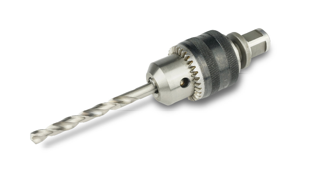 Mandrin de perçage à couronne dentée avec porte-outil Weldon 3/4 in