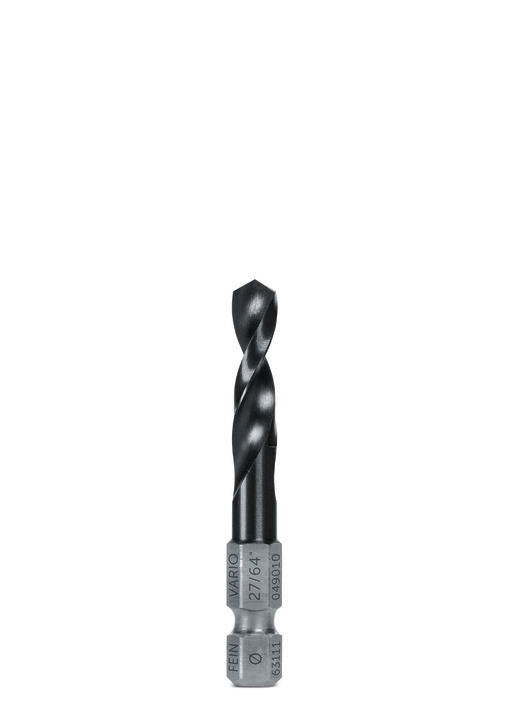 VARIO twist drill 27/64 (1/2 thread)