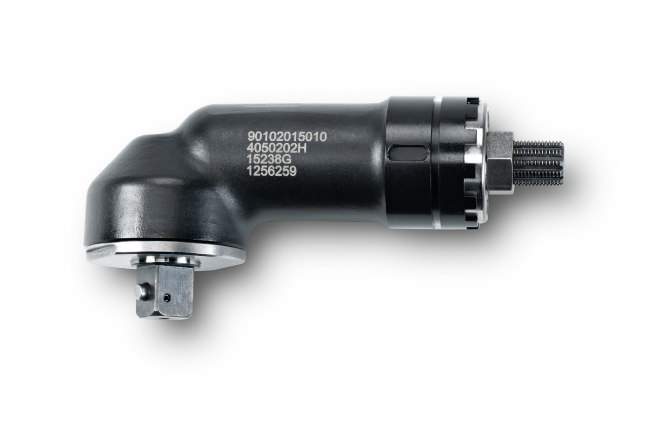 Angle head up to 398 [45] in/lbs[Nm]