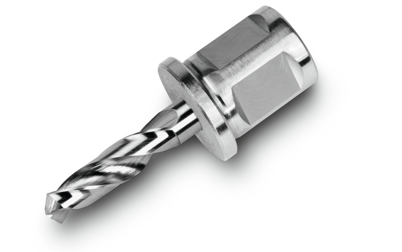 Foret hélicoïdal HSS avec porte-outil Weldon 3/4 in