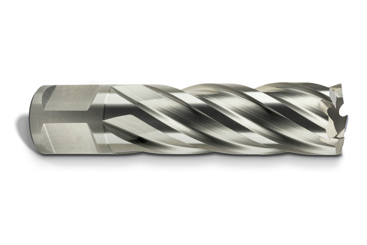 HSS annular cutter with 3/4 straight shank