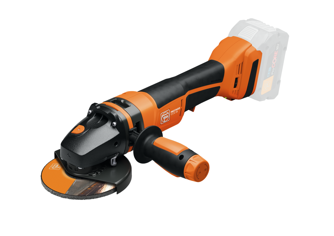 CCG 18-125-12 PD-SEC AS cordless angle grinder