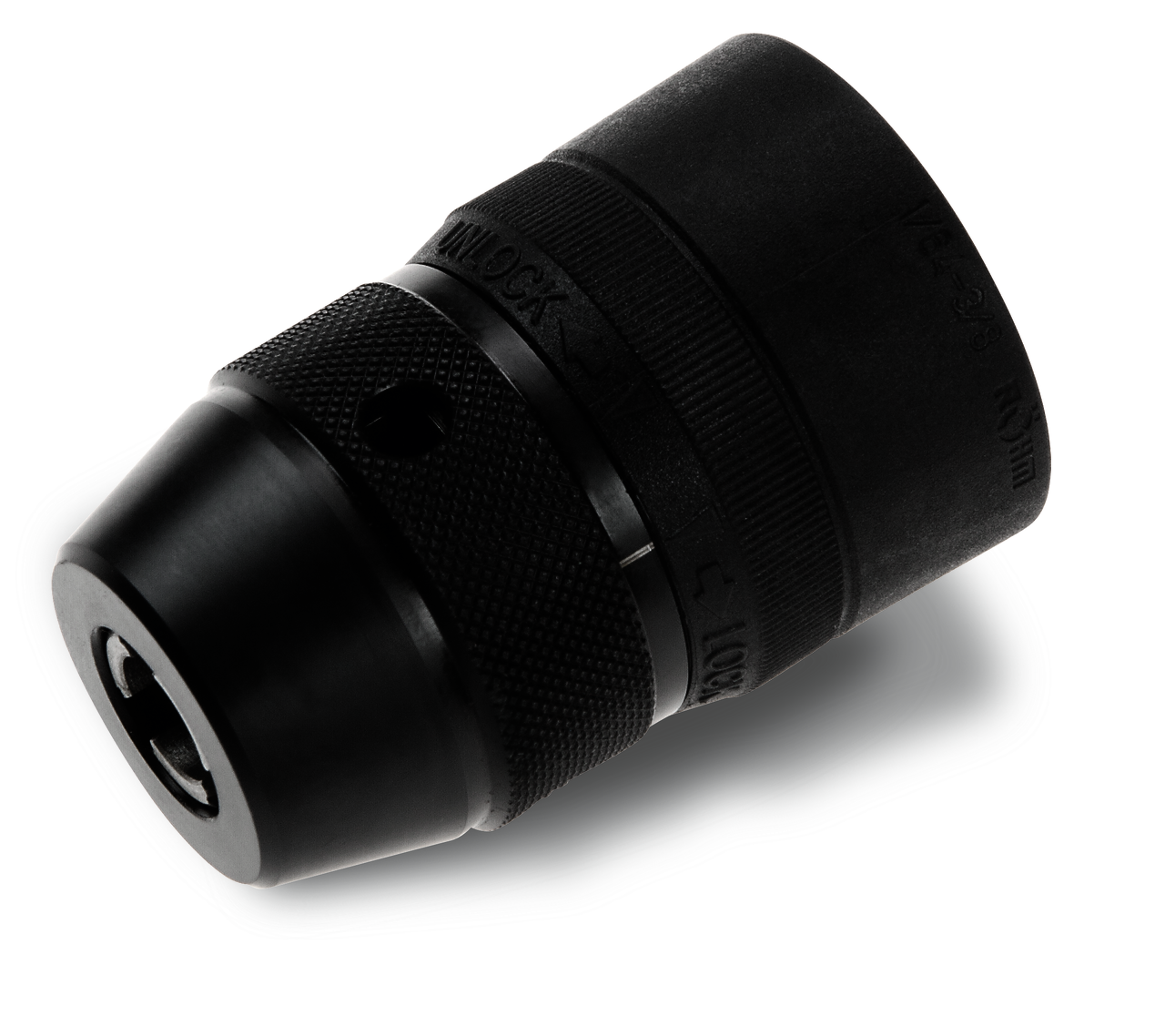 Selvspændende borepatron