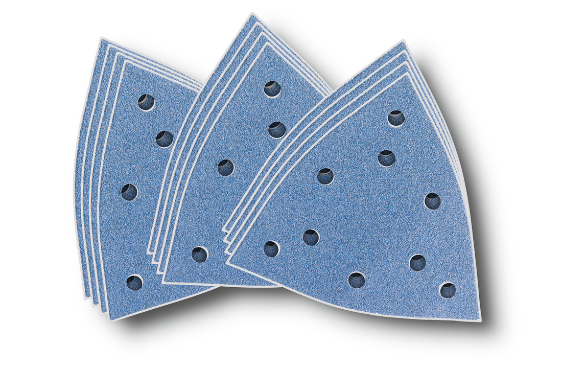 Sanding sheet set, zirconium