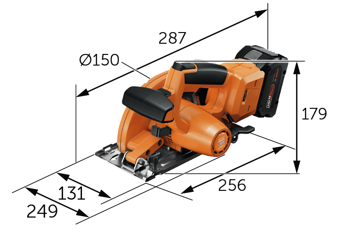 F-IRON Cut 57 AS Set 2 x 8 Ah