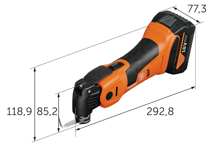 Akumulatorowe urządzenie MULTIMASTER AMM 700 1.7 Q AS
