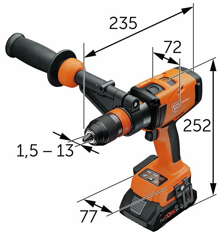 Cordless drill/driver ASCM 18-4 QMP AS