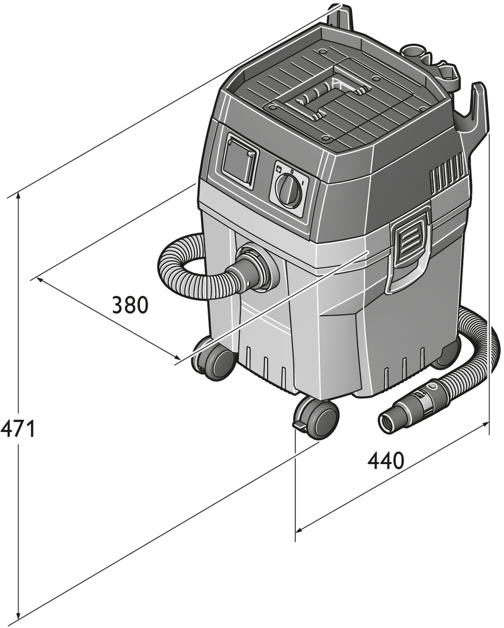 Set FEIN Dustex 25 L