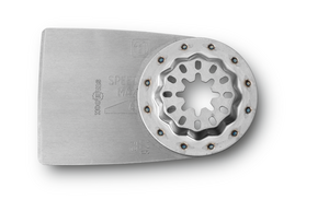 Rigid scraper blade